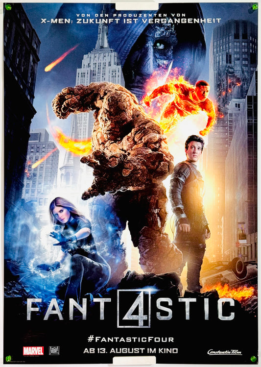 『ファンタスティック・フォー』 映画 ポスター ドイツ オリジナル [4227]