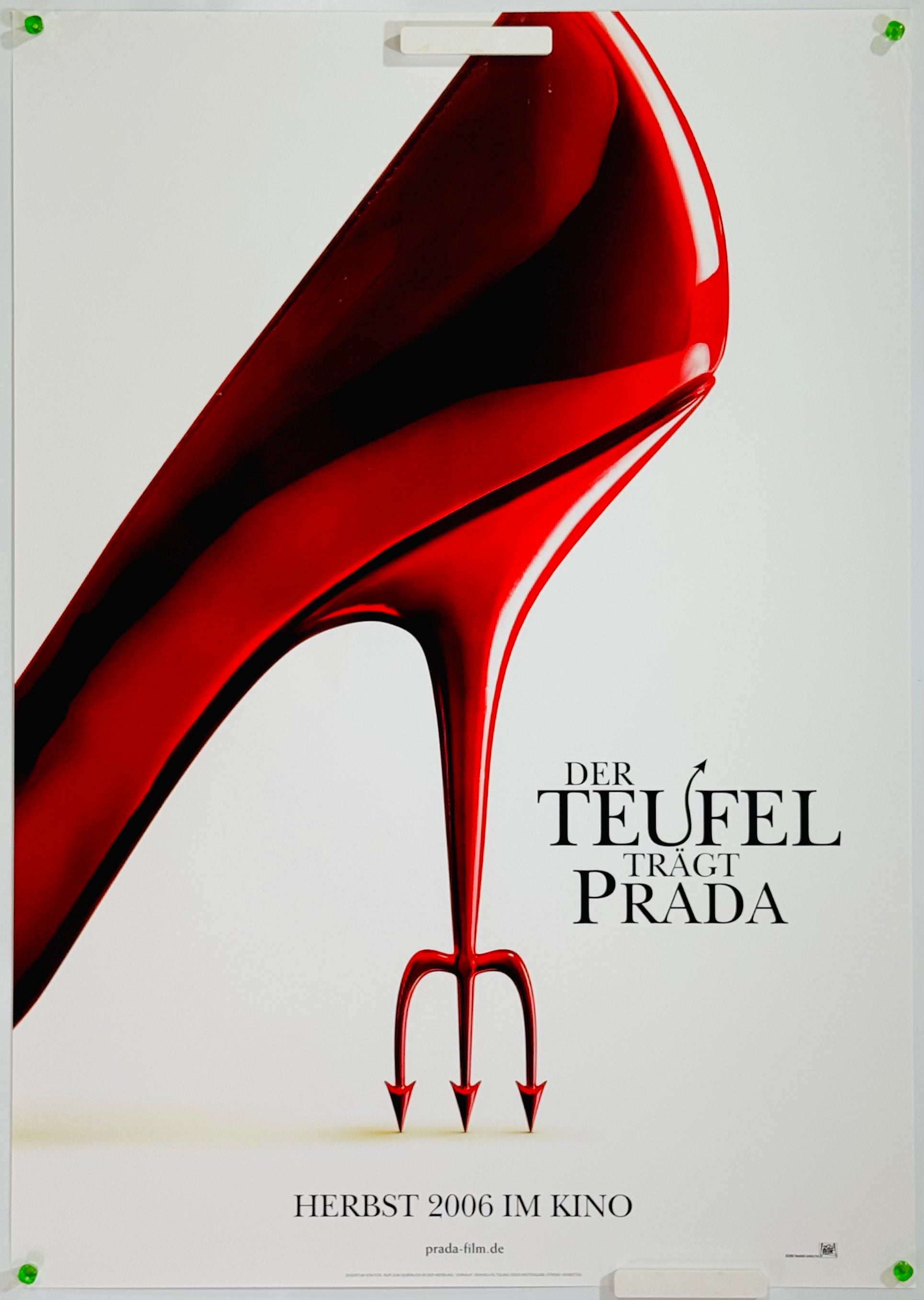 『 プラダを着た悪魔 』　映画　洋画　ポスター　イギリス　オリジナル プラダを着た悪魔 』 映画 洋画 ポスター イギリス オリジナル