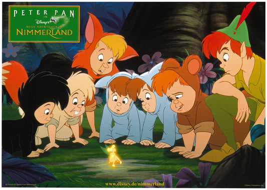 『ピーター・パン2 ネバーランドの秘密』 映画 ロビーカード ドイツ オリジナル [4289]