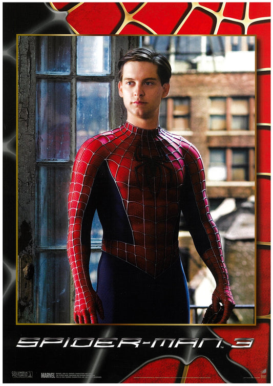 『スパイダーマン3』 映画 ロビーカード ドイツ オリジナル [4296]
