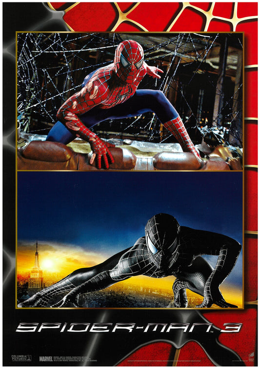 『スパイダーマン3』 映画 ロビーカード ドイツ オリジナル [4298]