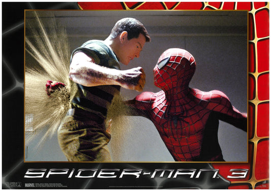 『スパイダーマン3』 映画 ロビーカード ドイツ オリジナル [4301]