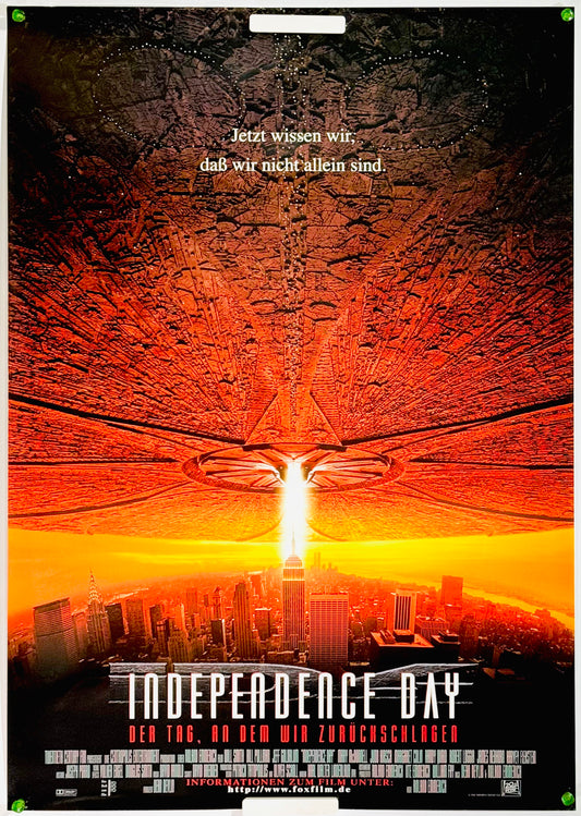 『インデペンデンス・デイ』 映画 ポスター ドイツ オリジナル [4329]