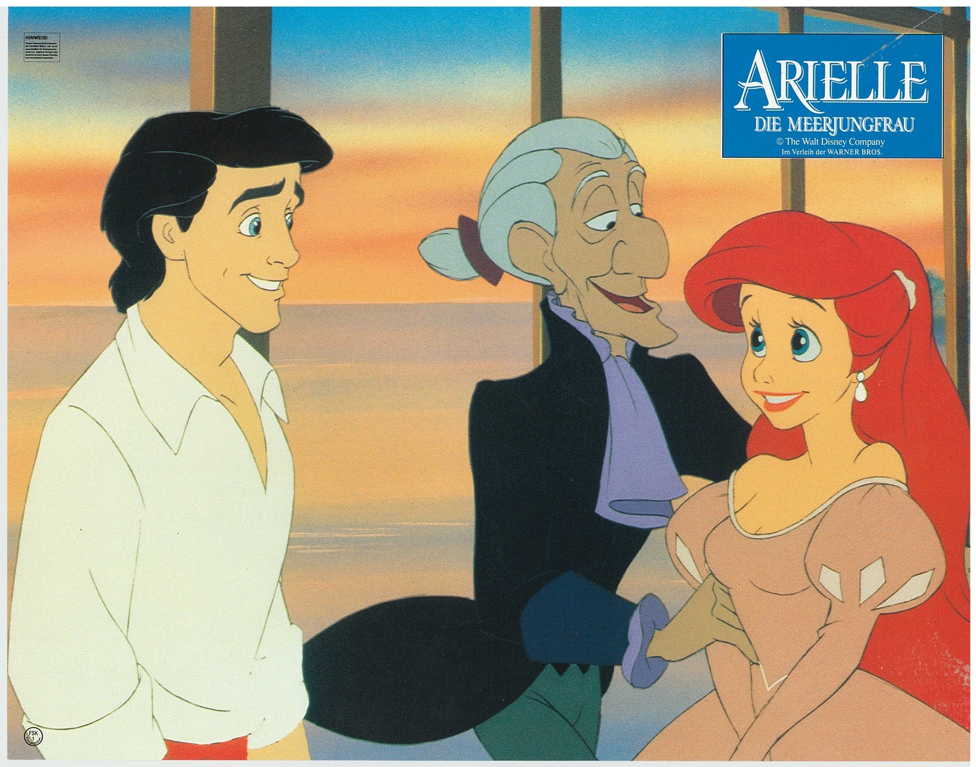 『リトル・マーメイド』 映画 ロビーカード ドイツ オリジナル [4341]_1