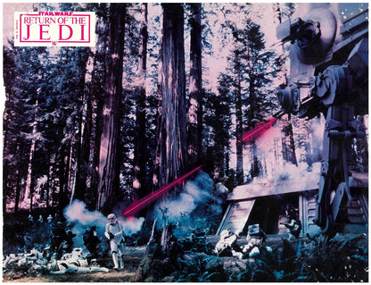 『スター・ウォーズ エピソード6 ジェダイの復讐』 映画 ロビーカード フランス オリジナル [4358]_1