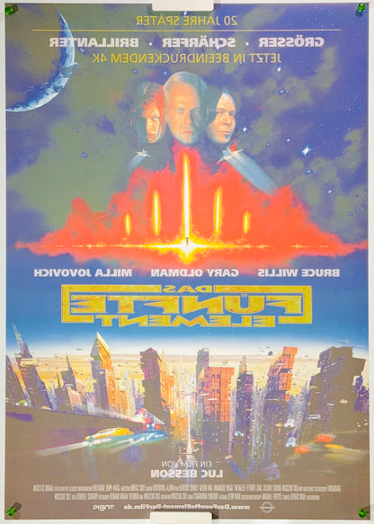 『フィフス・エレメント 20周年記念上映』 映画 ポスター ドイツ オリジナル [4379]