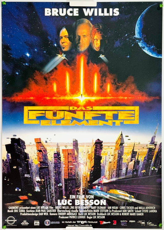 『フィフス・エレメント』 映画 ポスター ドイツ オリジナル [4380]