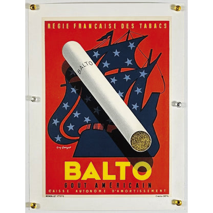 『Balto "Gout Americain"』 広告 ポスター フランス オリジナル [43]