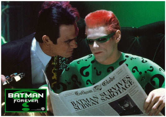 『バットマン フォーエヴァー』 映画 ロビーカード ドイツ オリジナル [4430]