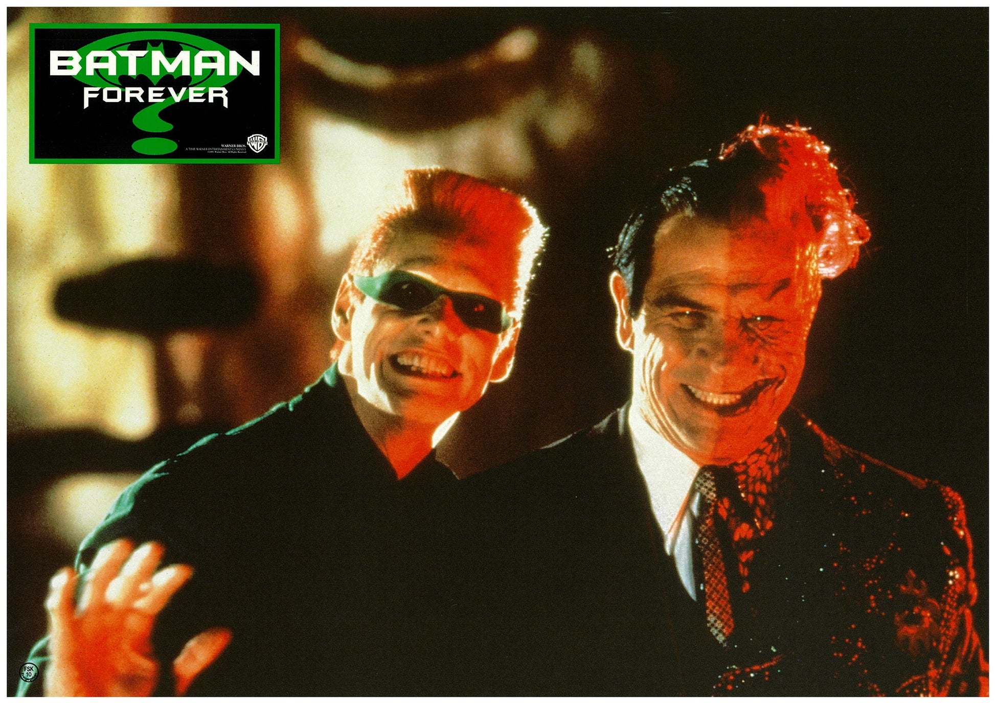 『バットマン フォーエヴァー』 映画 ロビーカード ドイツ オリジナル [4431]