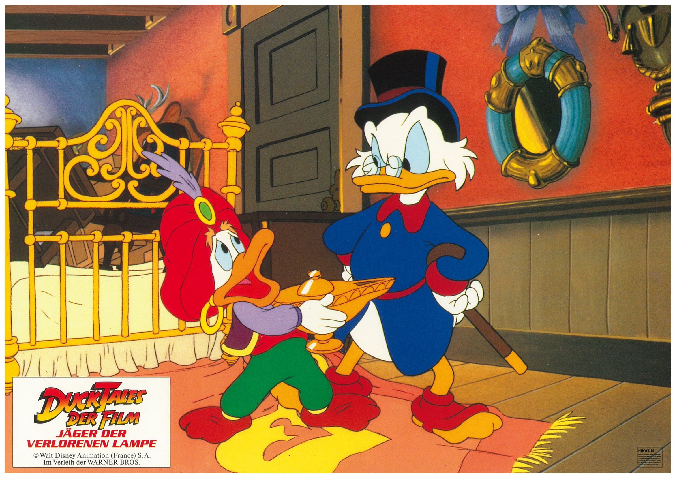 ダックテイル・ザ・ムービー USオリジナル映画ポスター ダックテイル・ザ・ムービー/失われた魔法のランプ』 海外アニメ