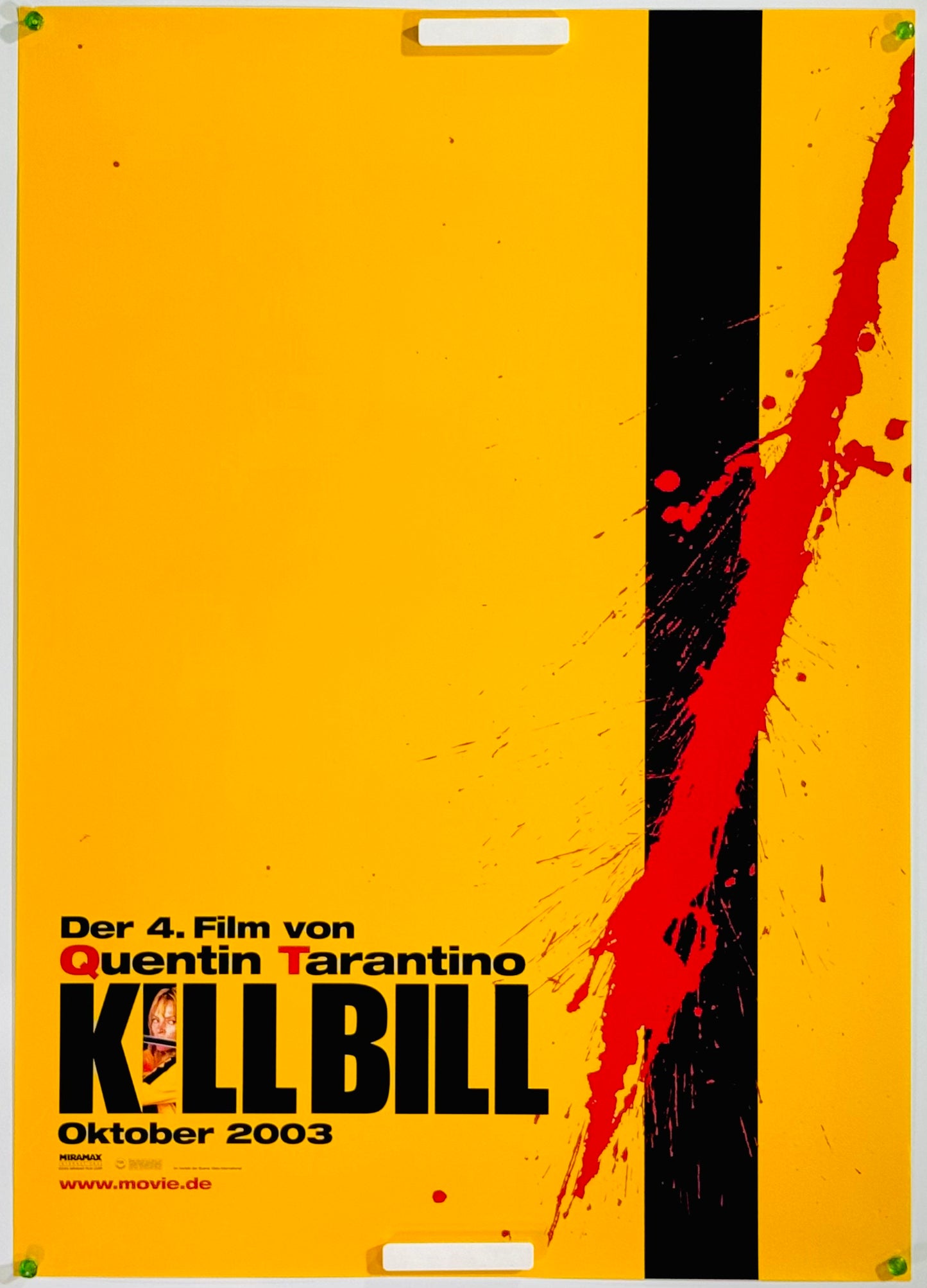 『キル・ビル』 映画 ポスター ドイツ オリジナル [4473]