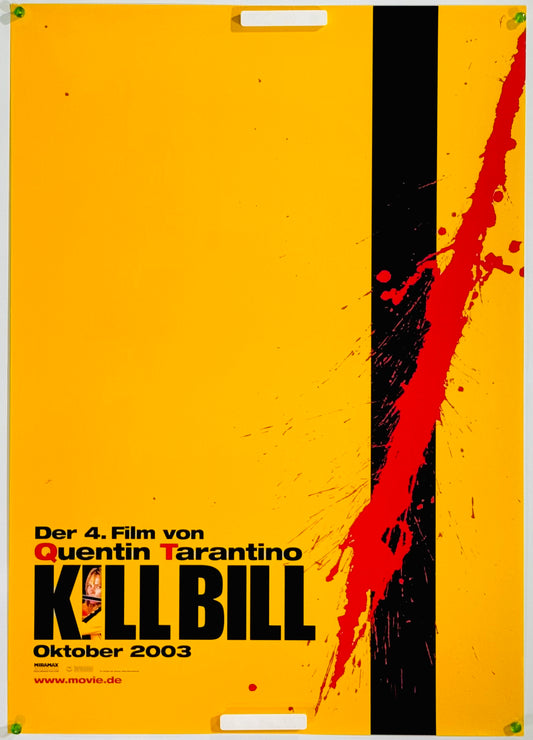『キル・ビル』 映画 ポスター ドイツ オリジナル [4473]
