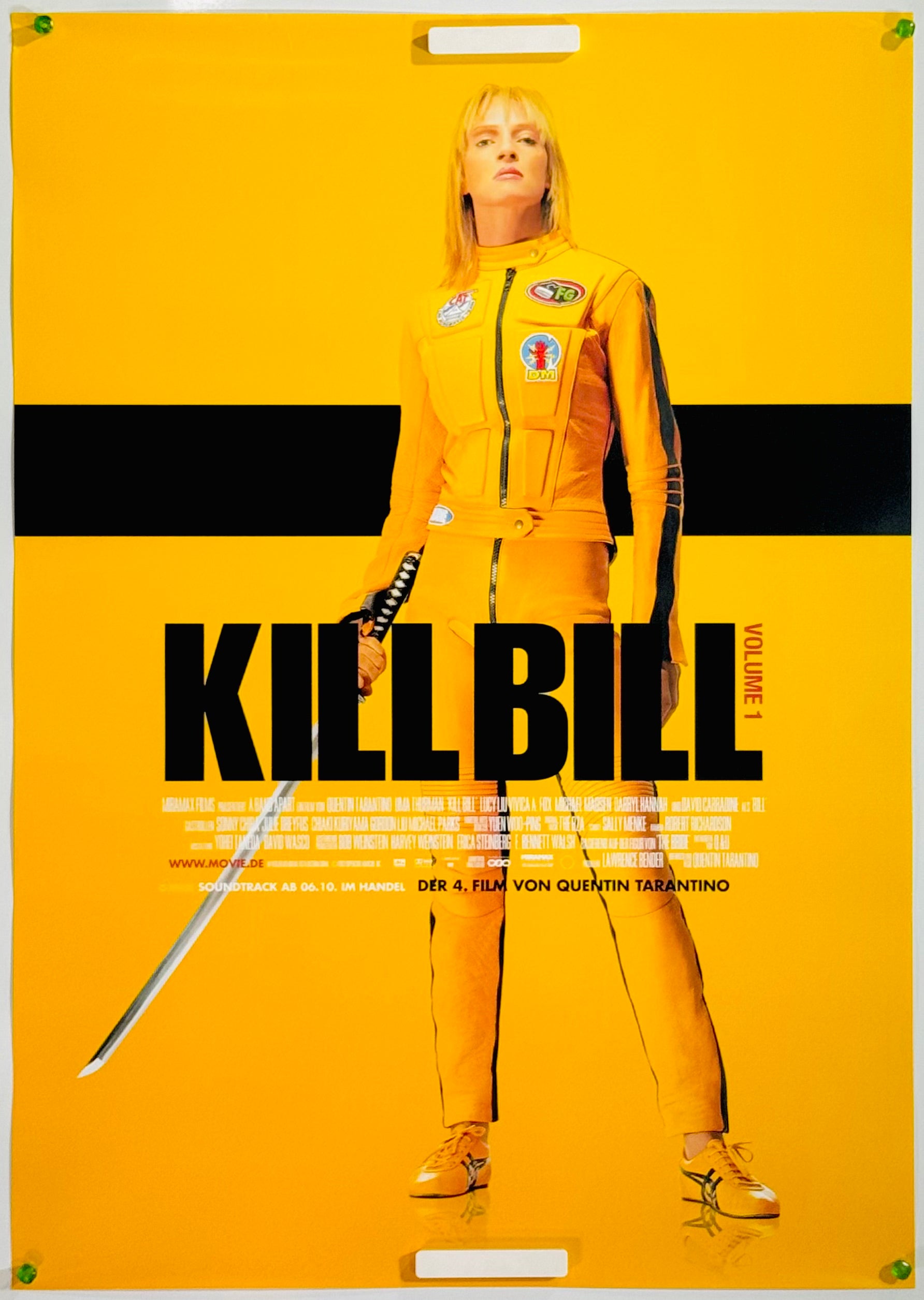 『キル・ビル』 映画 ポスター ドイツ オリジナル [4474]