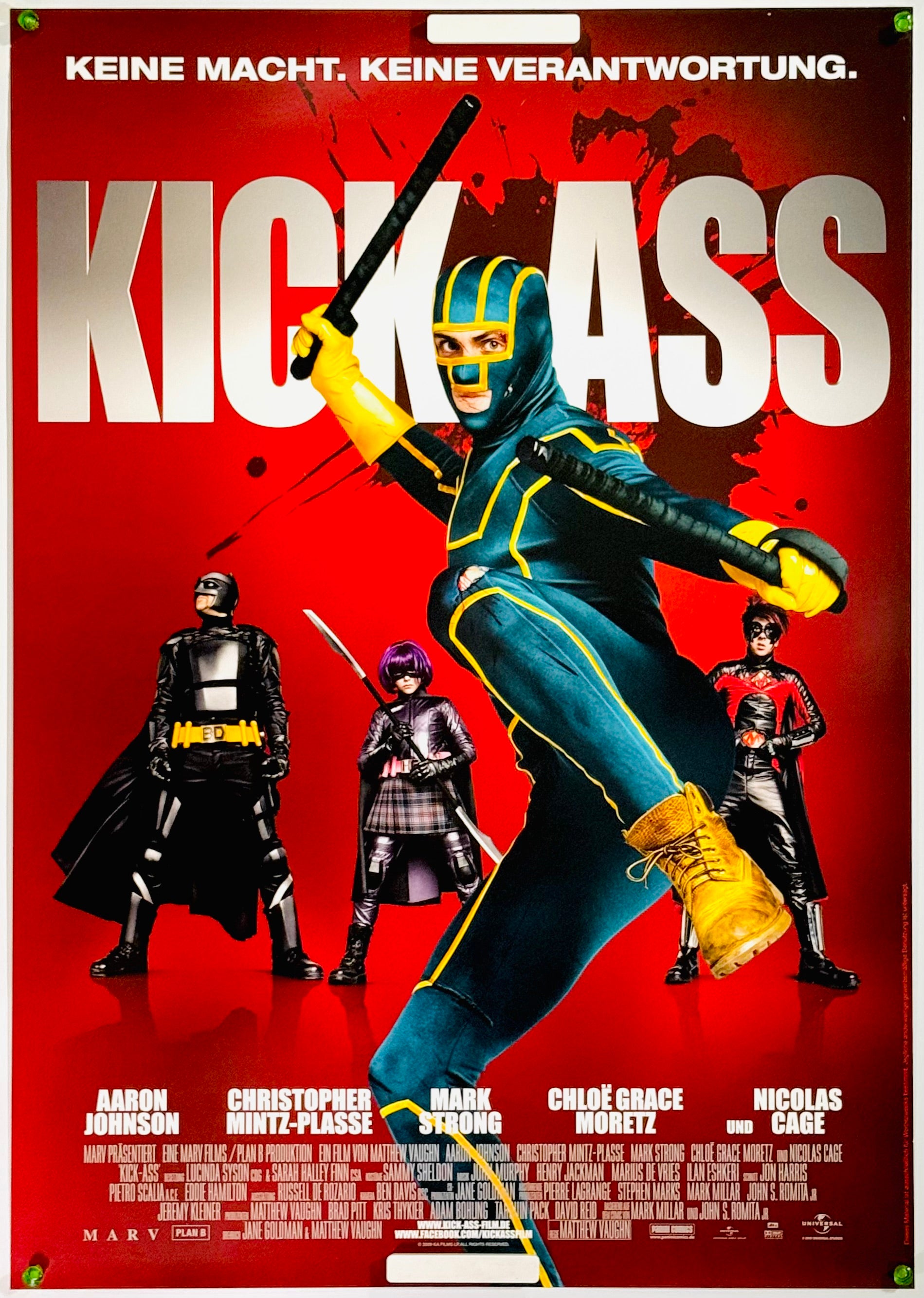 『キック・アス』 映画 ポスター ドイツ オリジナル [4476]