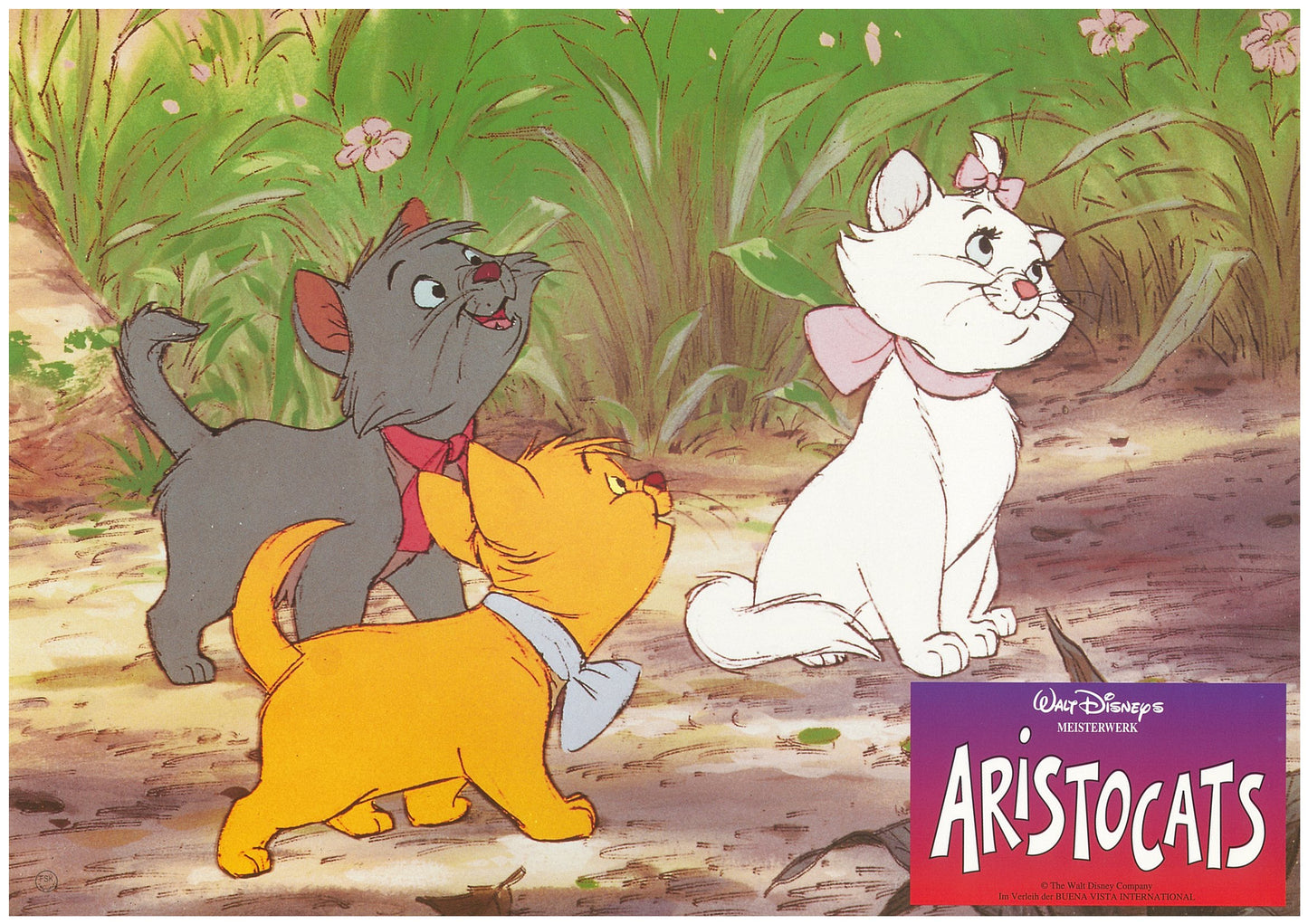 『おしゃれキャット』 映画 ロビーカード ドイツ オリジナル [4484]