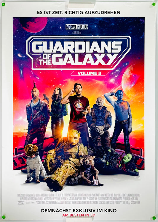 『ガーディアンズ・オブ・ギャラクシー VOLUME 3』 映画 ポスター ドイツ オリジナル [4504]