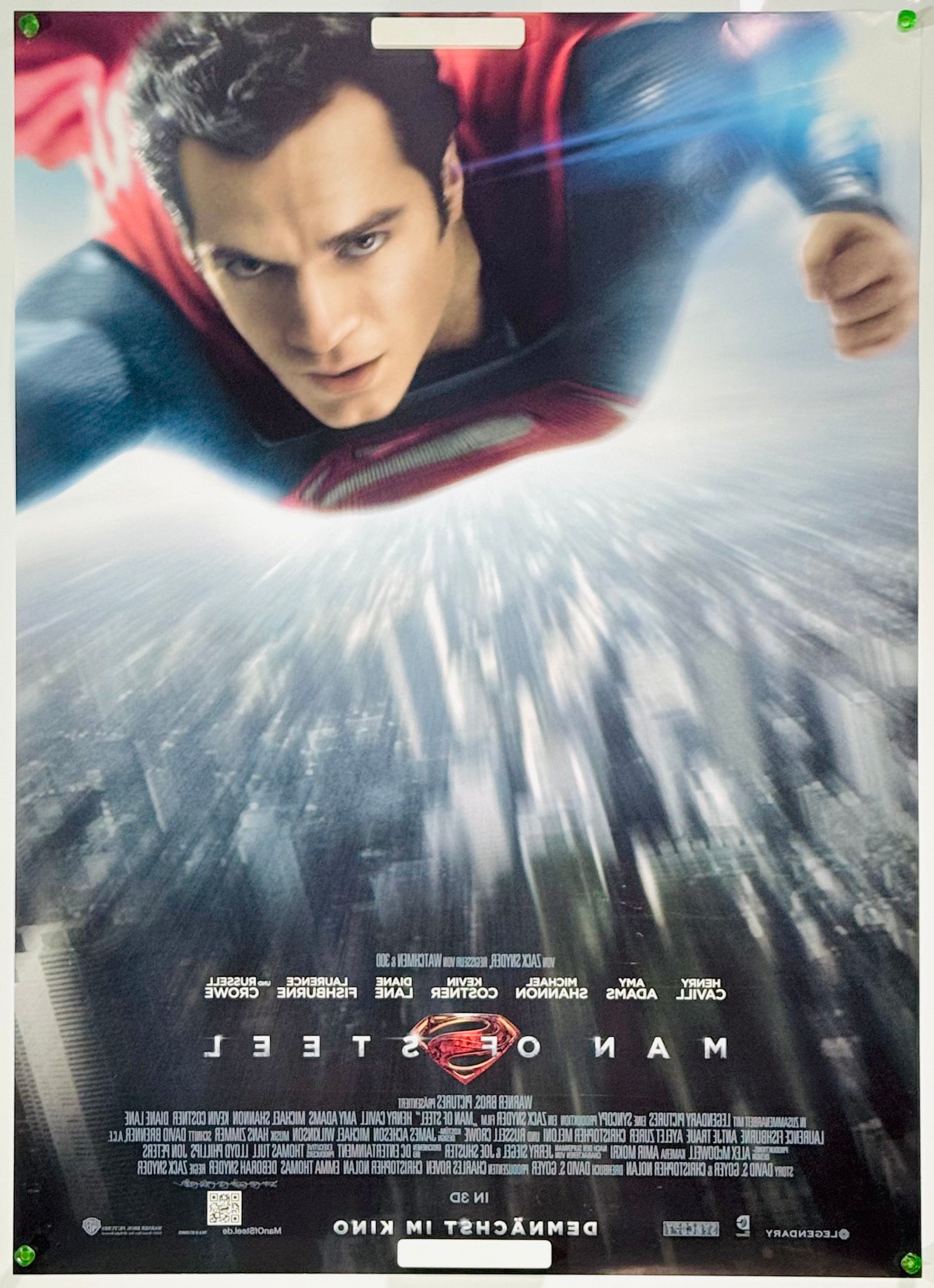 洋画ポスター  スティール写真  チラシ マン・オブ・スティール』 洋画 ドイツ - 海外版映画ポスター