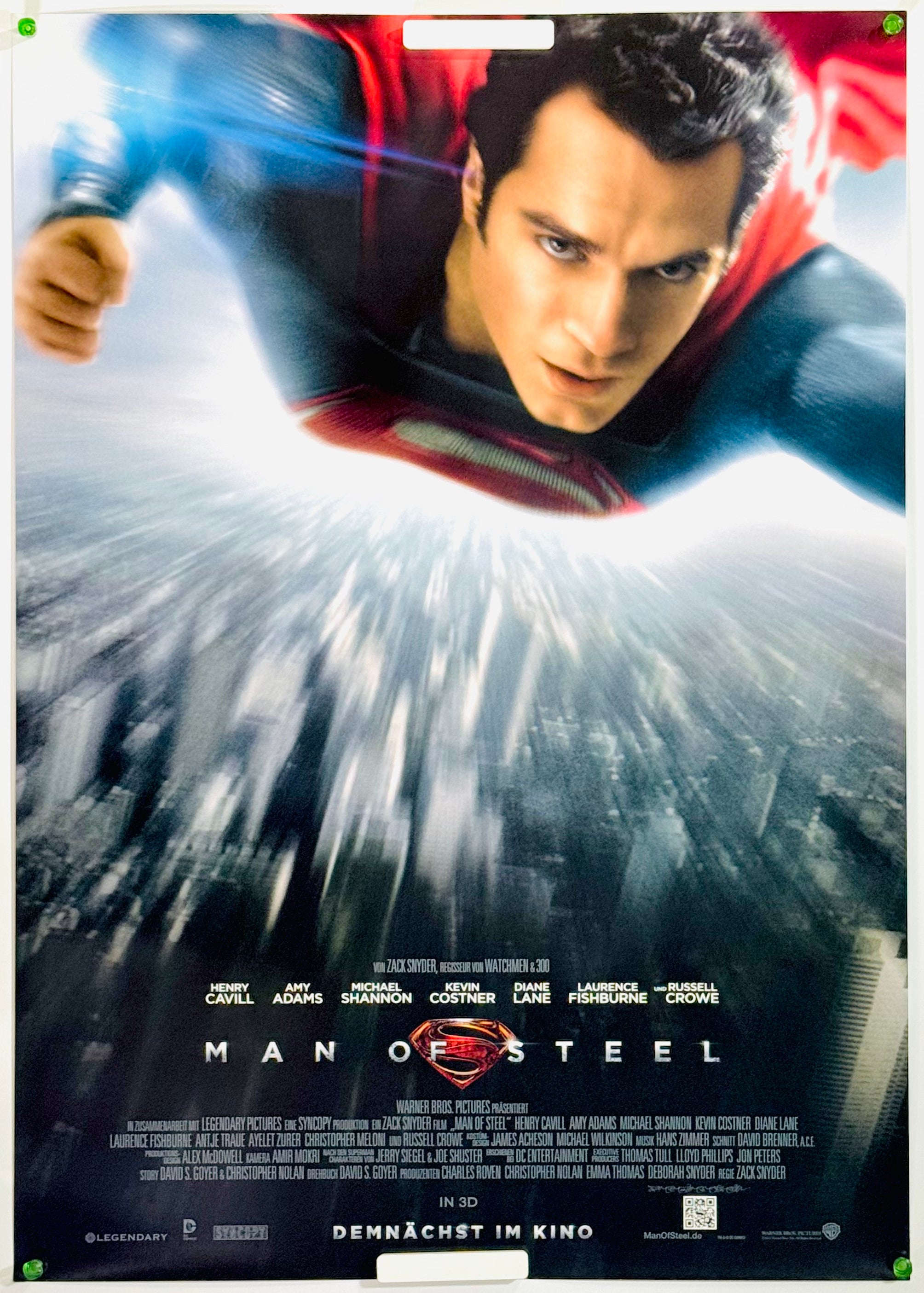 洋画ポスター  スティール写真  チラシ マン・オブ・スティール』 洋画 ドイツ - 海外版映画ポスター