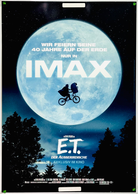 『E.T. IMAX』 映画 ポスター ドイツ オリジナル [4519]