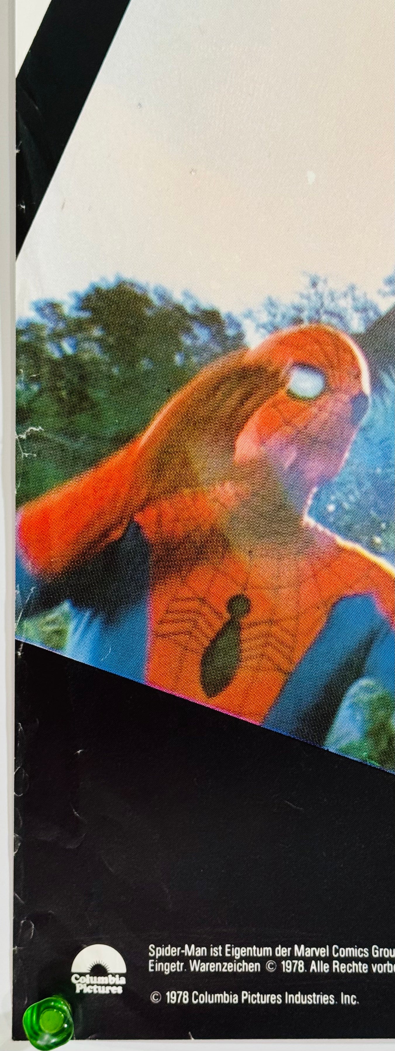 『スパイダーマン プルトニウムを追え』 映画 ポスター ドイツ オリジナル [4523]