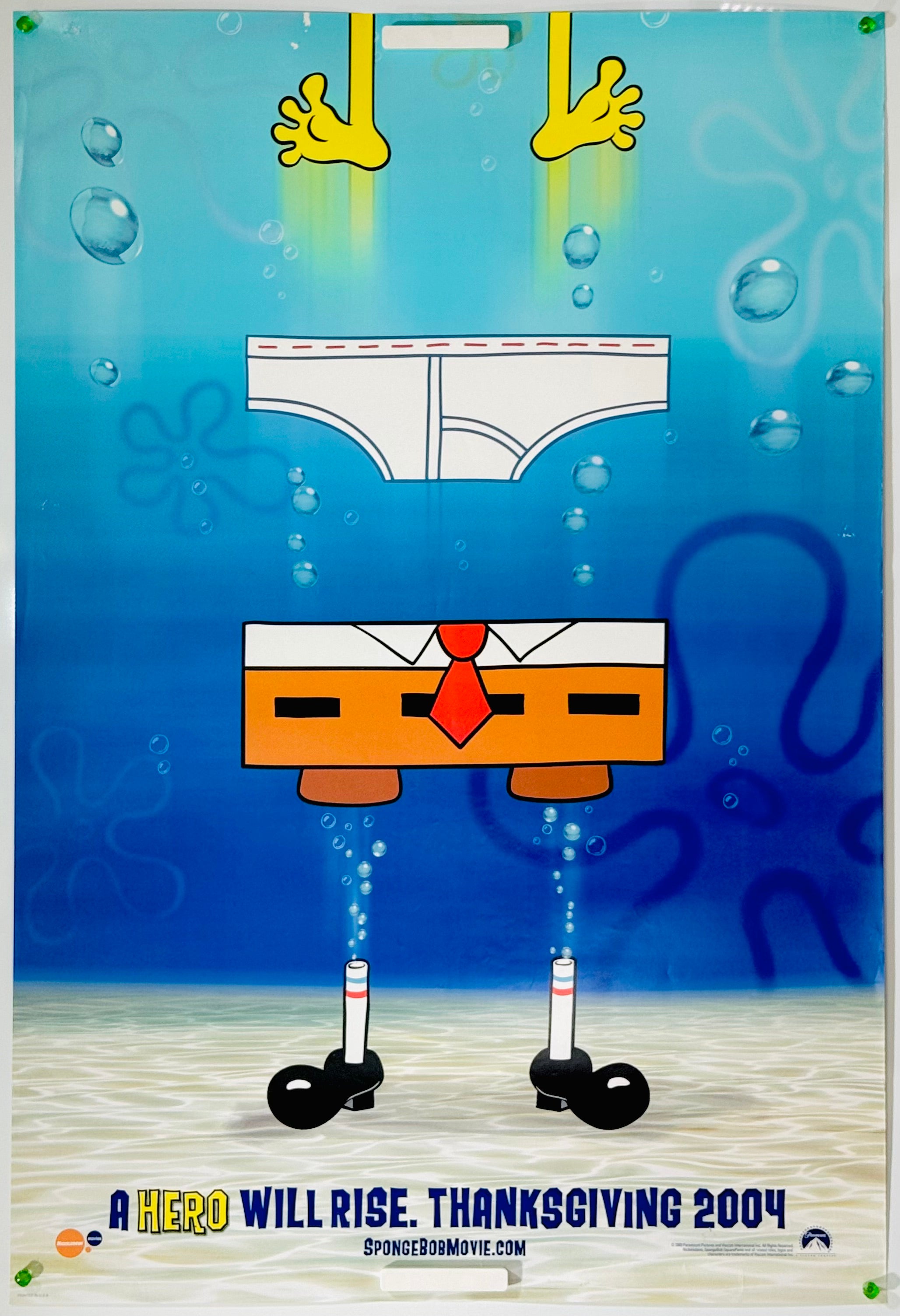 スポンジ・ボブ アートポスター A2サイズ シークレットベース スポンジボブX-RAY A2ポスター