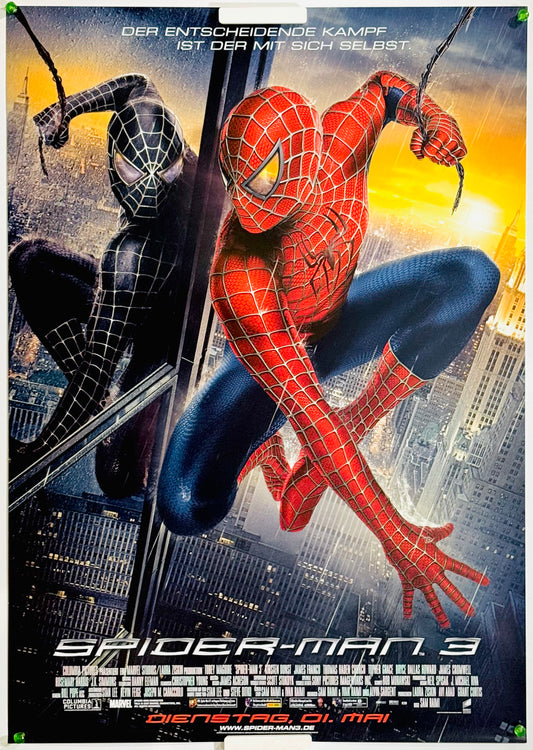 『スパイダーマン3』 映画 ポスター ドイツ オリジナル [4625]