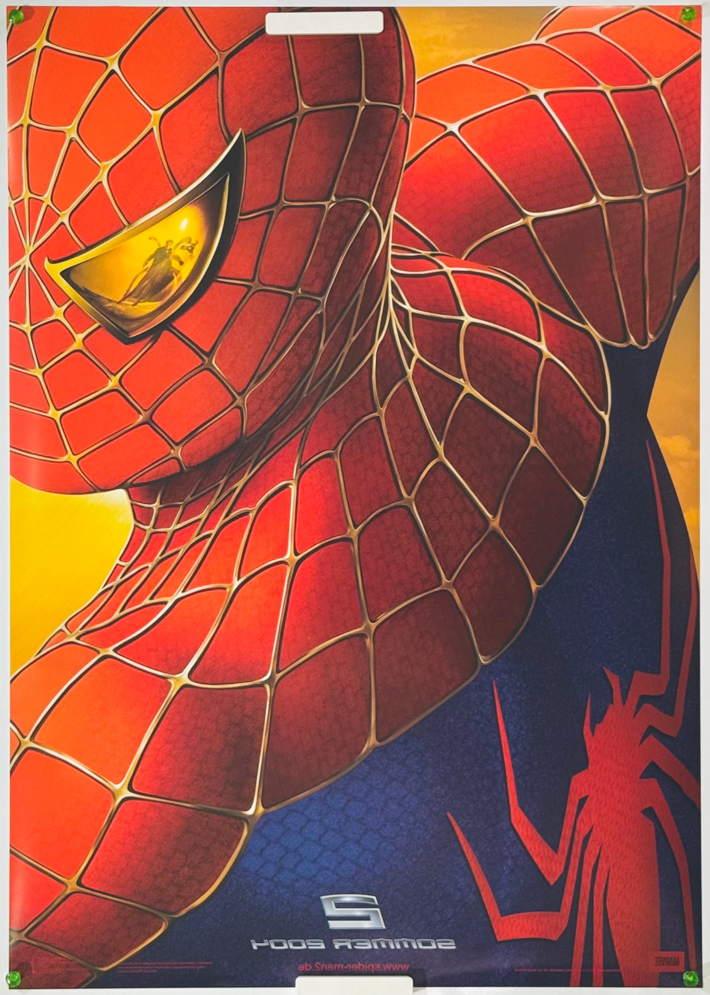 『スパイダーマン2』 映画 ポスター ドイツ オリジナル [4628]