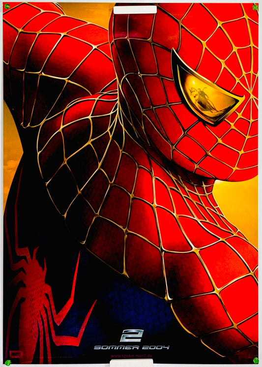『スパイダーマン2』 映画 ポスター ドイツ オリジナル [4628]