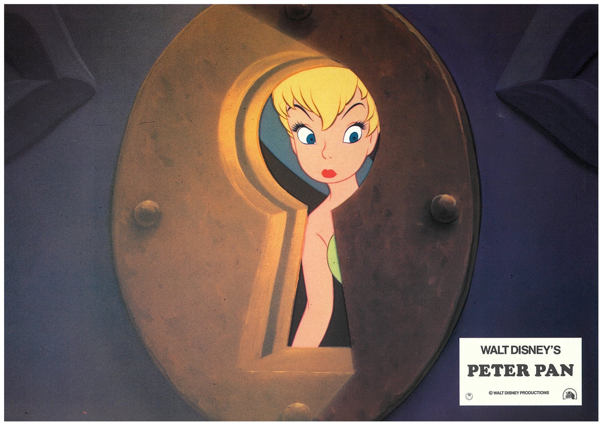 『ピーター・パン』 映画 ロビーカード ドイツ オリジナル [4645]