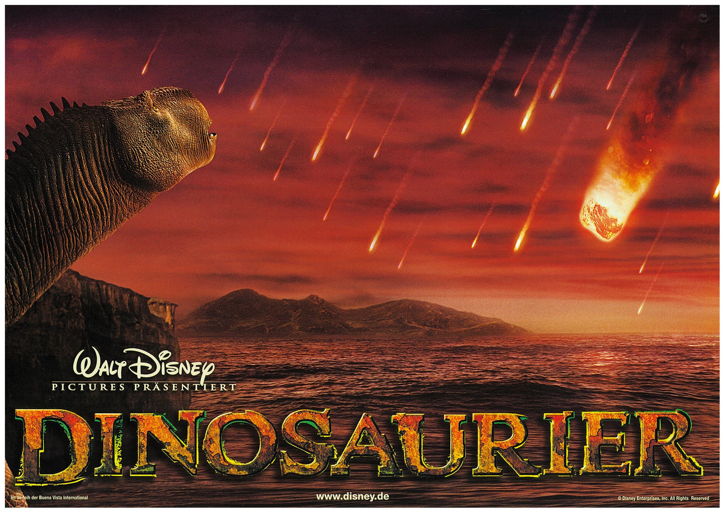 『ダイナソー』 映画 ロビーカード ドイツ オリジナル [4652]