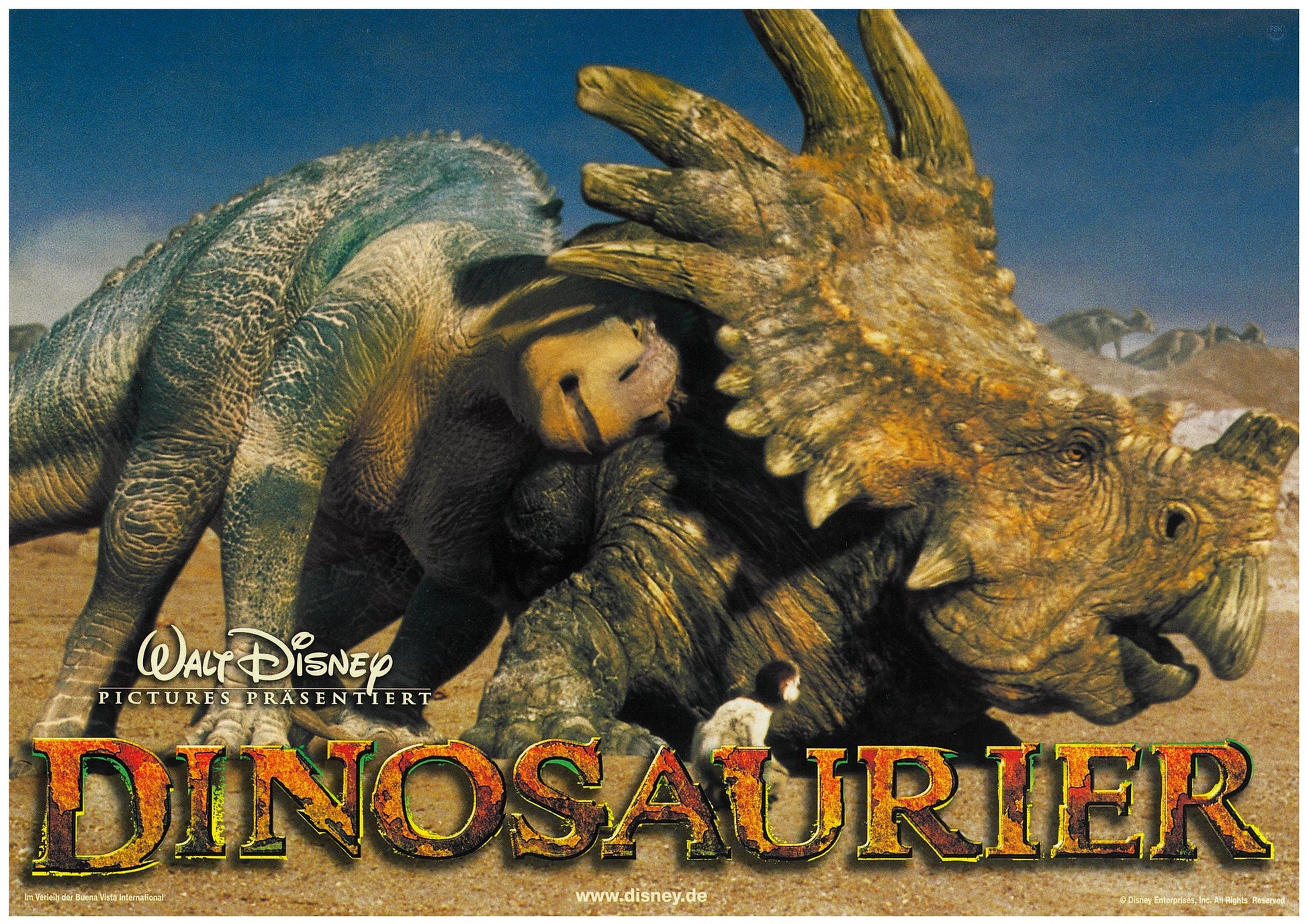 『ダイナソー』 映画 ロビーカード ドイツ オリジナル [4654]