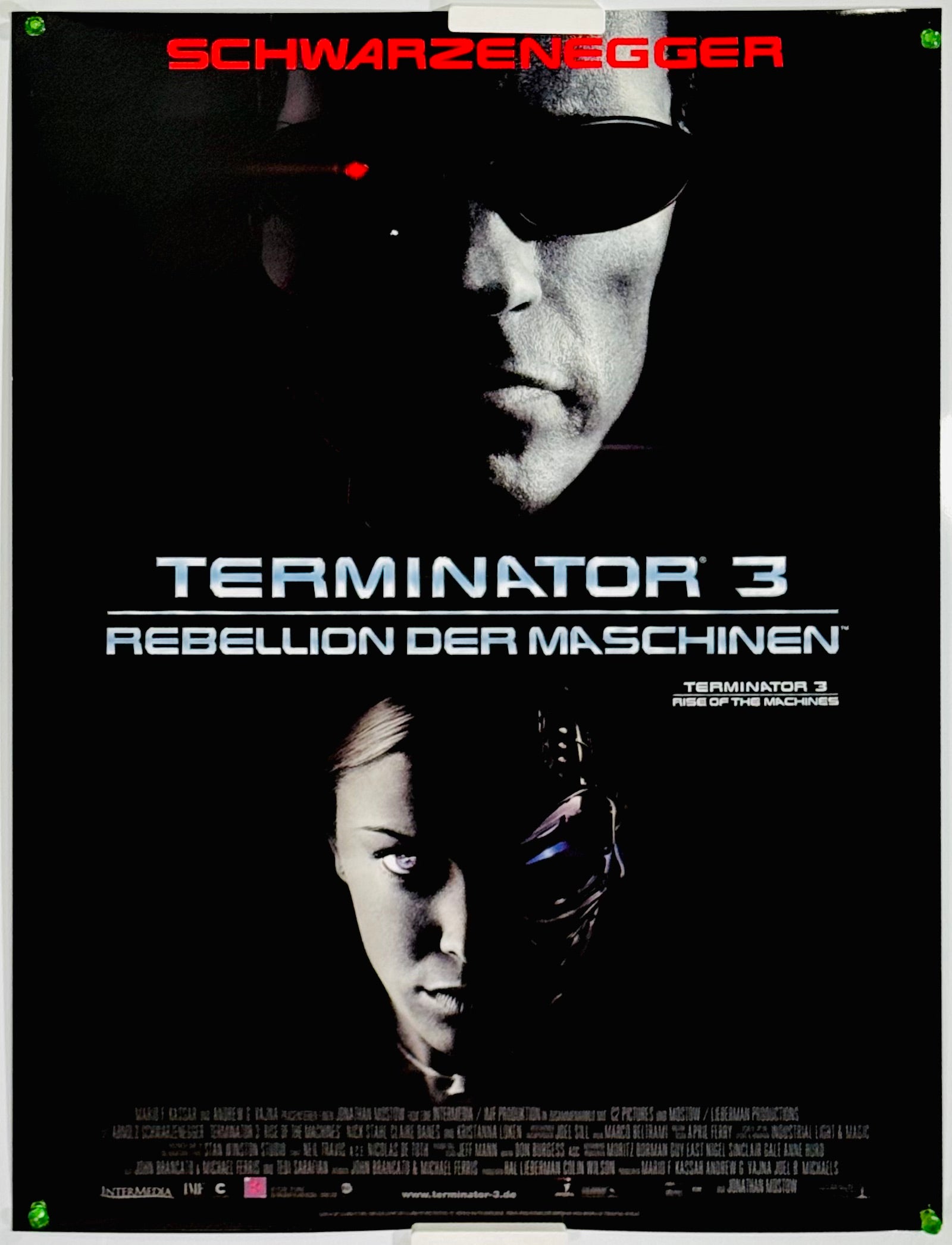 t*s様 【3】映画『ターミネーター』ポスター 販促宣伝告知用 非売品 ターミネーター3』 洋画 ドイツ - 海外版映画ポスター専門店 - – Fine