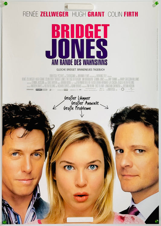『ブリジット・ジョーンズの日記 きれそうなわたしの12か月』 映画 ポスター ドイツ オリジナル [4671]