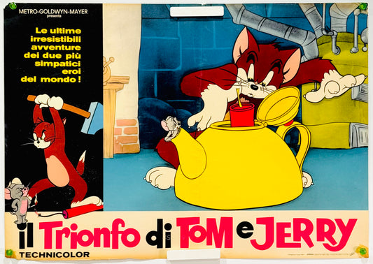 『トムとジェリー Il trionfo di Tom e Jerry』 映画 ポスター イタリア オリジナル [4689]