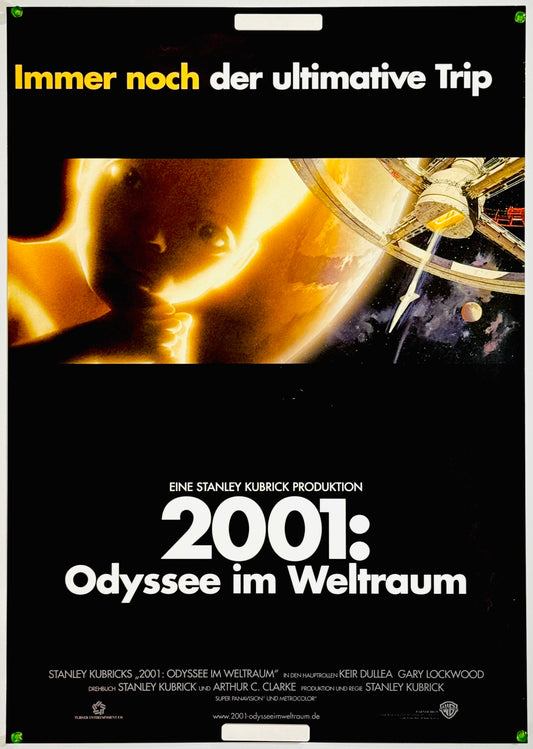 『2001年宇宙の旅』 映画 ポスター ドイツ オリジナル [4704]
