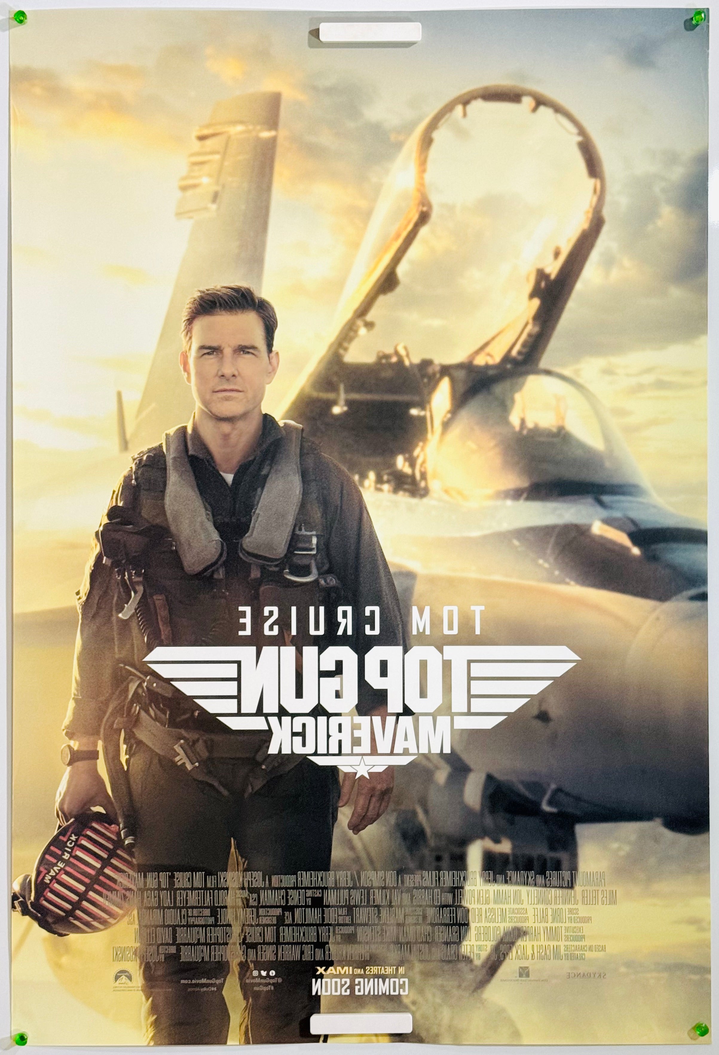 【映画館用両面印刷】トップガン マーヴェリック　オリジナルポスター 映画館用両面印刷】トップガン マーヴェリック INTL版オリジナル