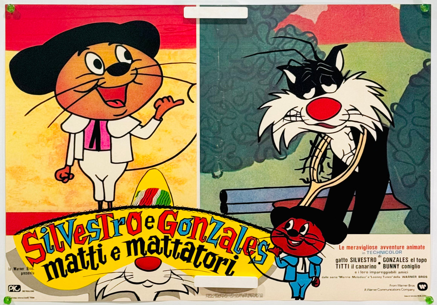 『ルーニー・テューンズ Silvestro e Gonzales matti e mattatori』 映画 ポスター イタリア オリジナル [4762]