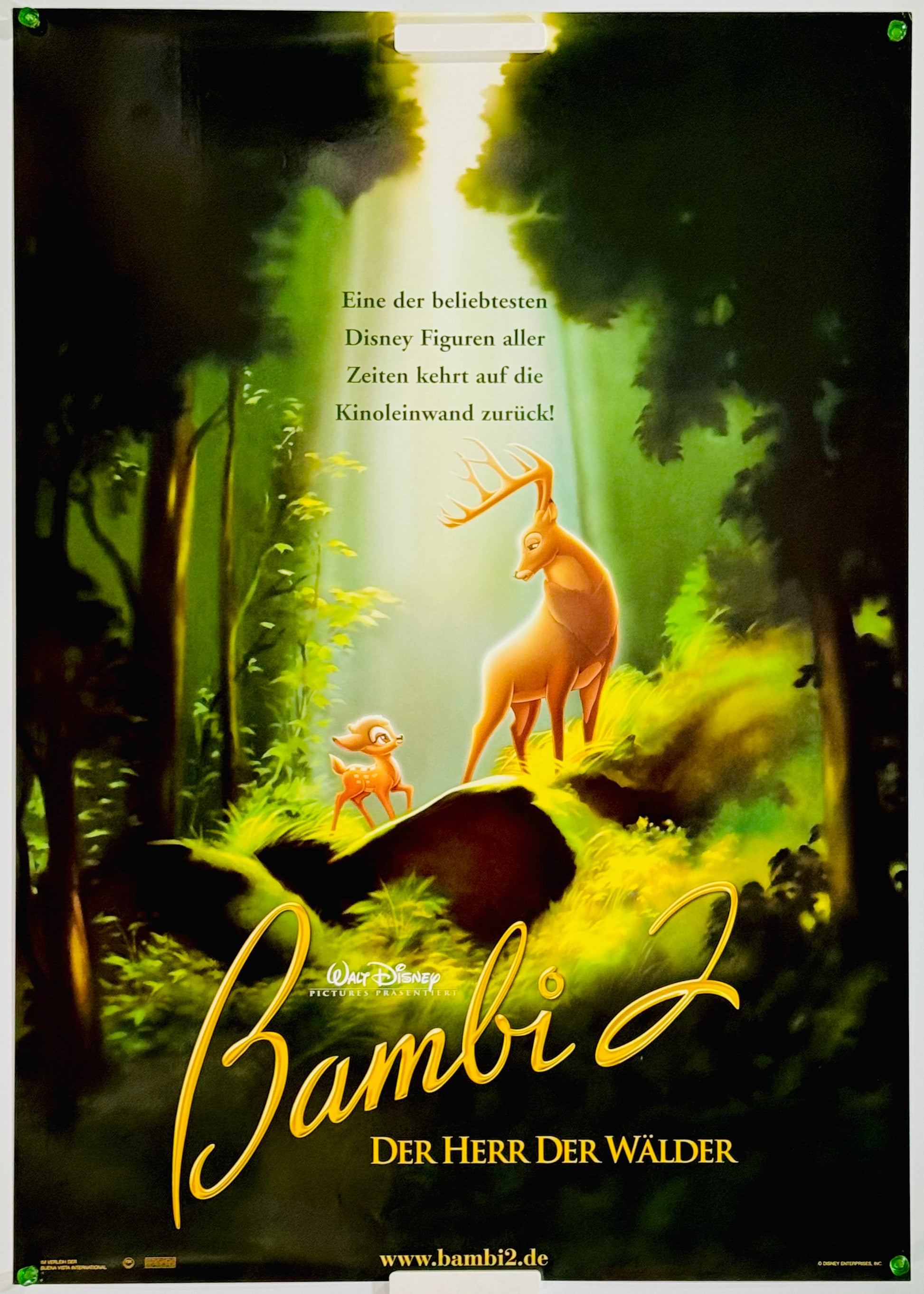 『バンビ2 森のプリンス』 映画 ポスター ドイツ オリジナル [4785]