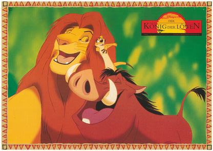 『ライオン・キング』 映画 ロビーカード ドイツ オリジナル [4799]_1