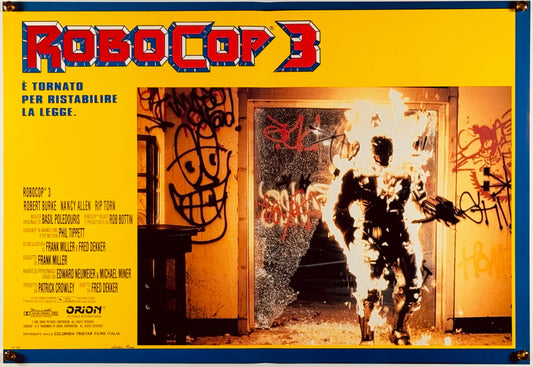 『ロボコップ3』 映画 ポスター イタリア オリジナル [479]