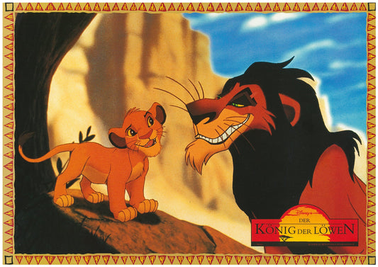 『ライオン・キング』 映画 ロビーカード ドイツ オリジナル [4801]