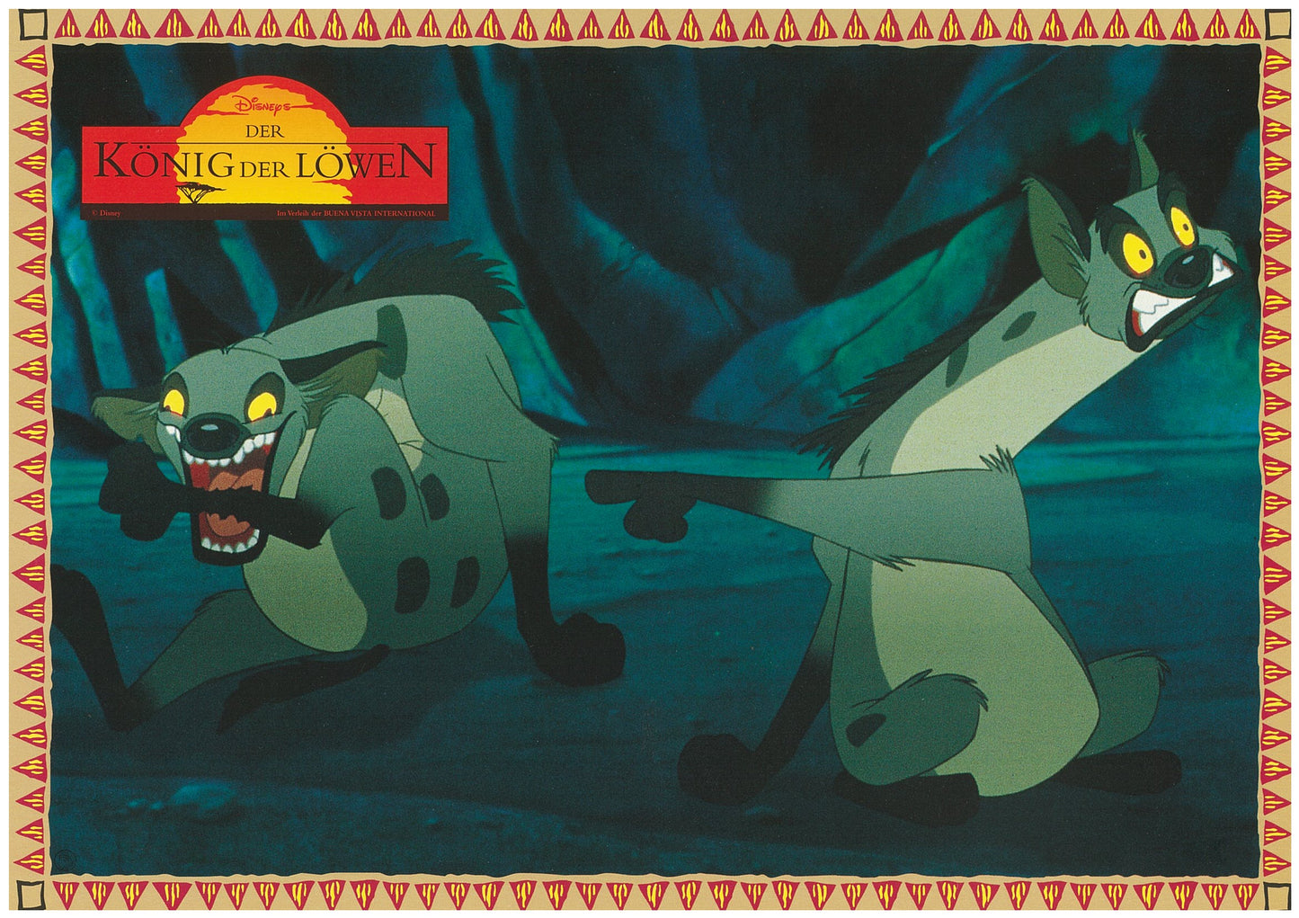 『ライオン・キング』 映画 ロビーカード ドイツ オリジナル [4803]