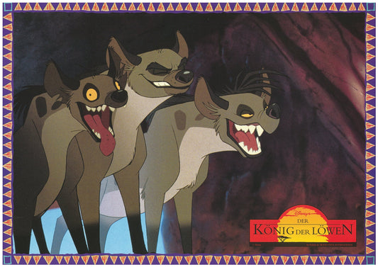 『ライオン・キング』 映画 ロビーカード ドイツ オリジナル [4808]