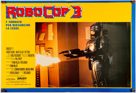 『ロボコップ3』 映画 ポスター イタリア オリジナル [480]