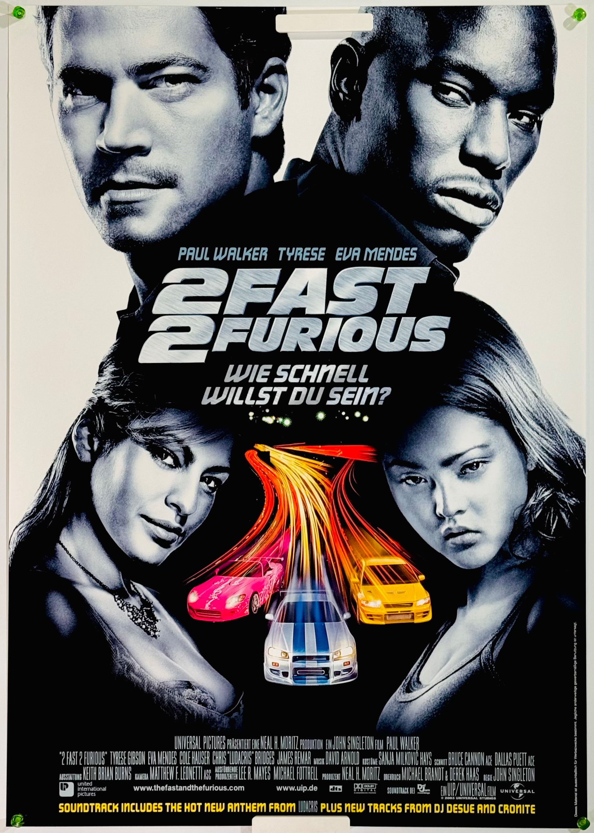 ワイルド・スピードX2』 洋画 ドイツ - 海外版映画ポスター専門