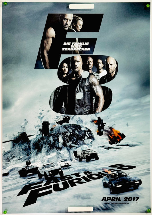 『ワイルド・スピード ICE BREAK』 映画 ポスター ドイツ オリジナル [4823]
