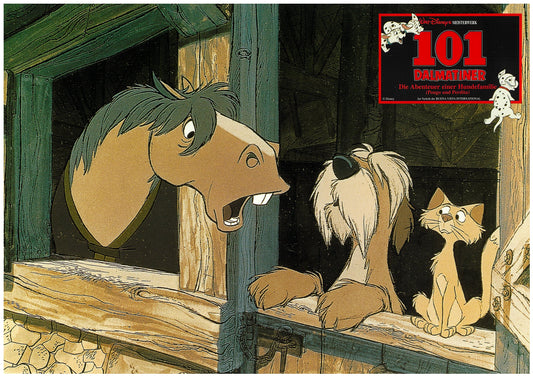 『101匹わんちゃん』 映画 ロビーカード ドイツ オリジナル [4825]