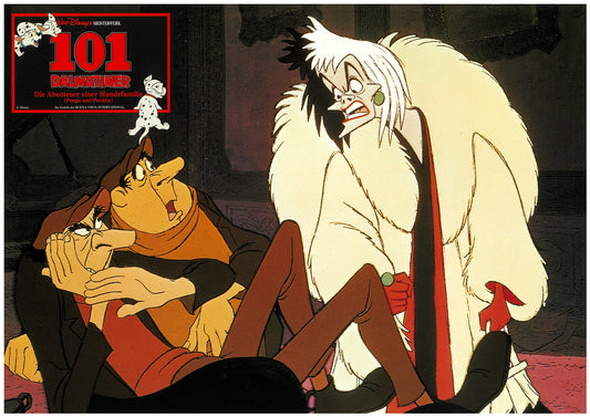 『101匹わんちゃん』 映画 ロビーカード ドイツ オリジナル [4828]