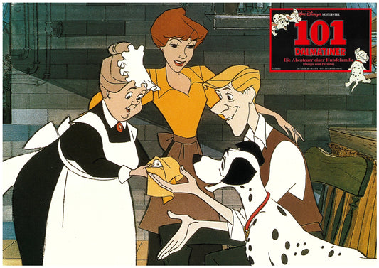 『101匹わんちゃん』 映画 ロビーカード ドイツ オリジナル [4829]